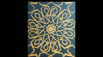 Creating a decorative textured panel with a turkish weave