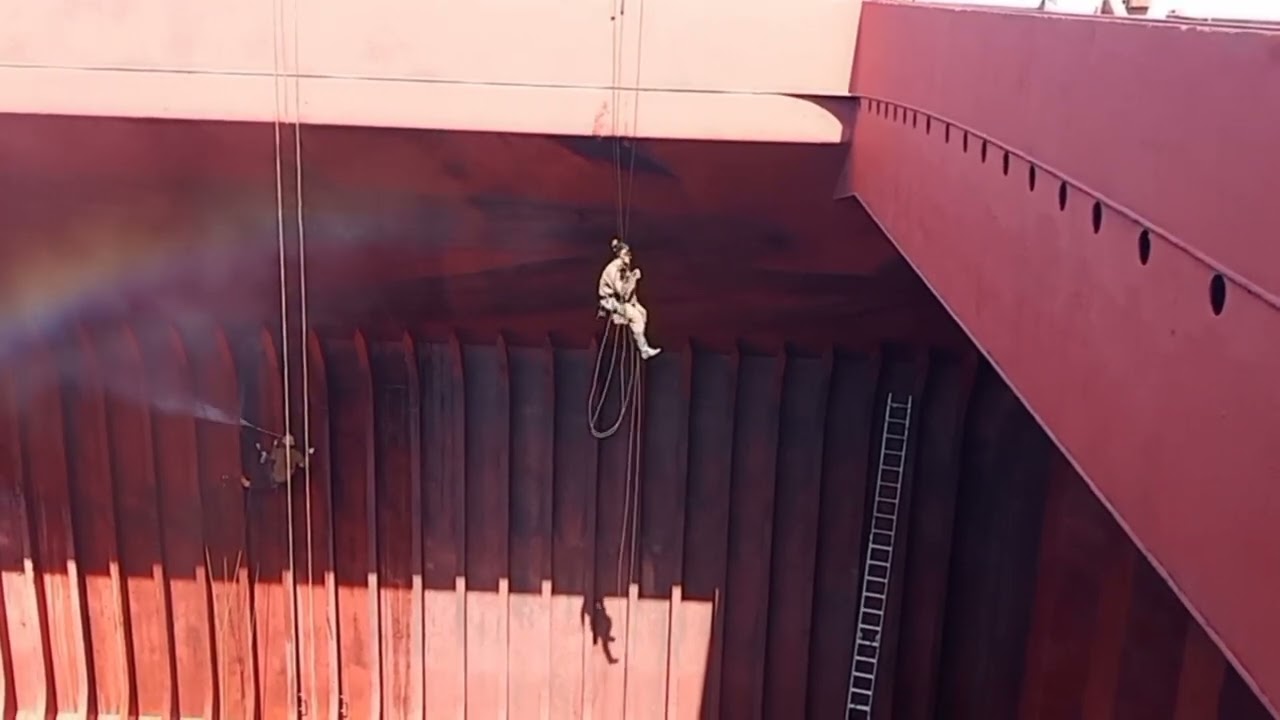 SHIP CARGO HOLD CLEANING ( COAL TO GRAINS ) VID #36 |       WE RIDEtv