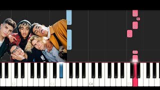 Video thumbnail of "PrettyMuch - Would You Mind (Piano Tutorial)"