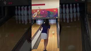 Slip Slide Strike!! #bowling #shorts #tournament