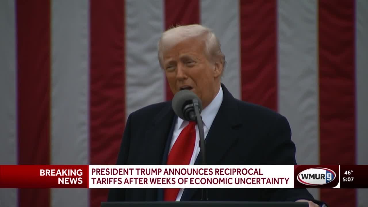 President Donald Trump announces reciprocal tariffs after weeks of ...