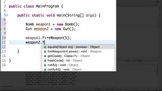 Java Abstract Example Part 1