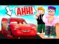 Can We Beat This ROBLOX ROUTE 66 STORY?! (CREEPY LIGHTNING MCQUEEN ATTACKED US!)
