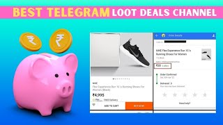 Telegram se saste shopping kaise kare🔥|| free shopping channel || best telegram loot deals channel 😱