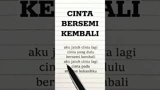 Cinta Bersemi Kembali | Dadali | Lirik #lirikvideo #liriklagu #fyp #dadali #cintabersemikembali