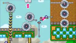 SMM - Mini Kaizo: Crazy P-Switches uploaded by me
Hard 10s level that I made using P-switches. Took 3 min to upload. I hope this level is blind friendly and cheese free
https://supermariomakerbookmark.nintendo.net/courses/D8FE-0000-02F2-F469 SMM - Mini Kaizo: Crazy P-Switches uploaded by me