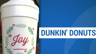 Dunkin' Donuts releases seasonal coffee cup amid holiday controversy