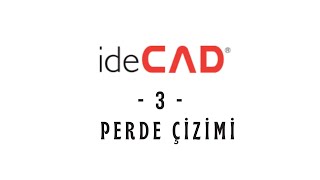 Idecad Statik V10 Perde Çizimi