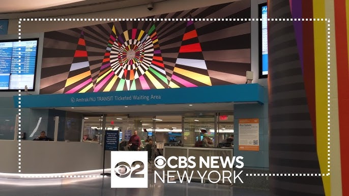 Penn Station Gets Glow Up With Art Installation By Rico Gatson