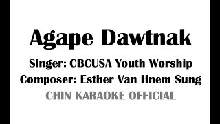 Agape Dawtnak (Karaoke Version) | CBCUSA Youth Worship
