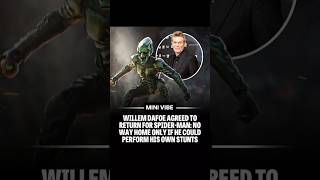 Willem Dafoe Did ALL His Own Stunts in Spider-Man: No Way Home! 🟢🔥