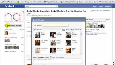 How to Invite All Your Friends at Once to an Event on Facebook