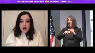 1Political Participation and Policy with Anastasia Somoza   International Women s Disability Summit