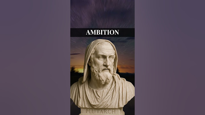 What is the Price of Ambition? - Wisdom  from Plutarch №6