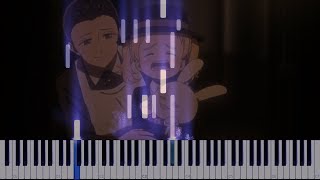 Yakusoku no Neverland Episode 1 OST - イザベラの唄 Isabella’s Lullaby - Piano Tutorial chords