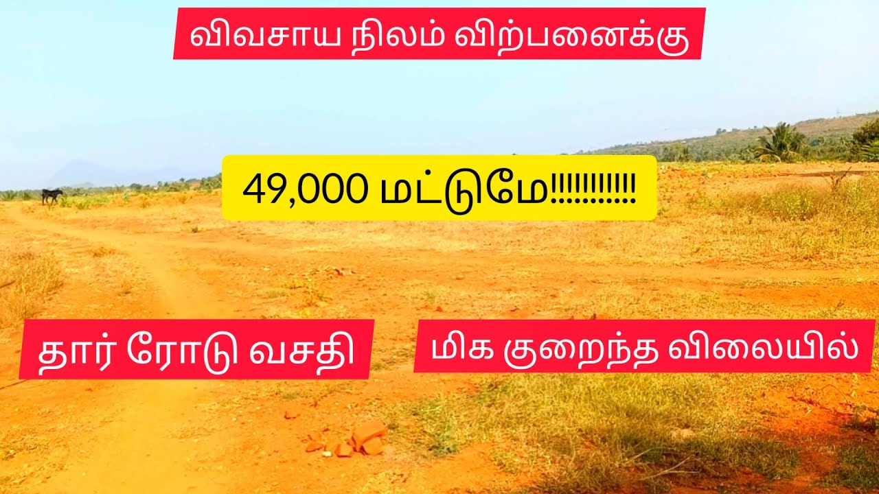 agriculture land sale. low budget land sale.road point land for sale