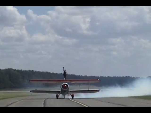 2011 Winston-Salem Airshow - Jane Wicker Wingwalking class=