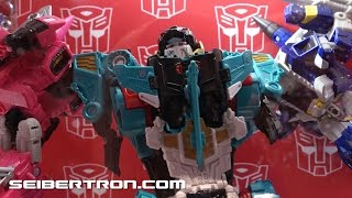 SDCC 2016 Hasbro's Transformers Combiner Wars with Liokaiser and more Product Displays