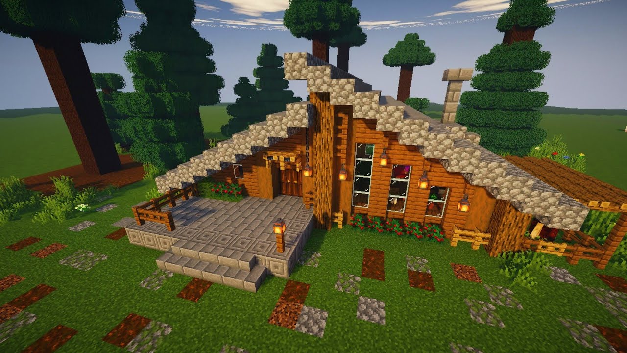 Minecraft Ultimate Starter House Tutorial⚒️ - YouTube