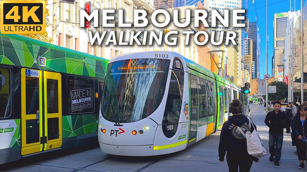 Melbourne Australia City Walking Tour - From Bourke Street Mall to ...