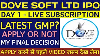 Dove Soft IPO 🔴Dove Soft IPO Review 🔴Dove Soft IPO Gmp 🔴Dove Soft IPO Gmp Today 🔴Dove Soft 🔴Dove IPO screenshot 2