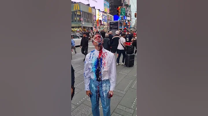 Times Square 🤣 What's Going On New York #shorts - DayDayNews