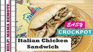 Italian Chicken Sandwich Recipe