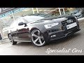 Audi A5 S Line Black Edition quattro Sportback from Umesh Samani Specialist Cars Stoke on Trent.