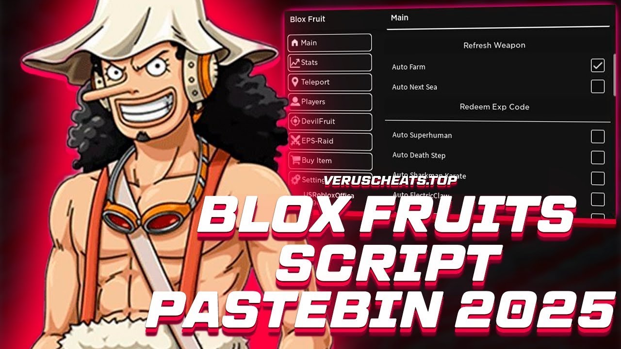 FINEST BLOX FRUITS SCRIPT! | NO KEY WITH AUTO LEVEL! | BYFRON BYPASS! | PASTEBIN IN 2025!