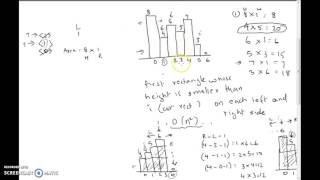 programming interview question maximum rectangular area - III