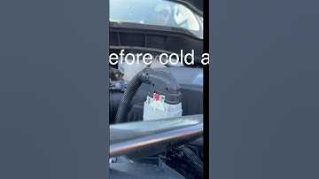 Before and after K&N cold air intake on a 2021 5.3L Silverado #silveradotrailboss #automobile #K&N