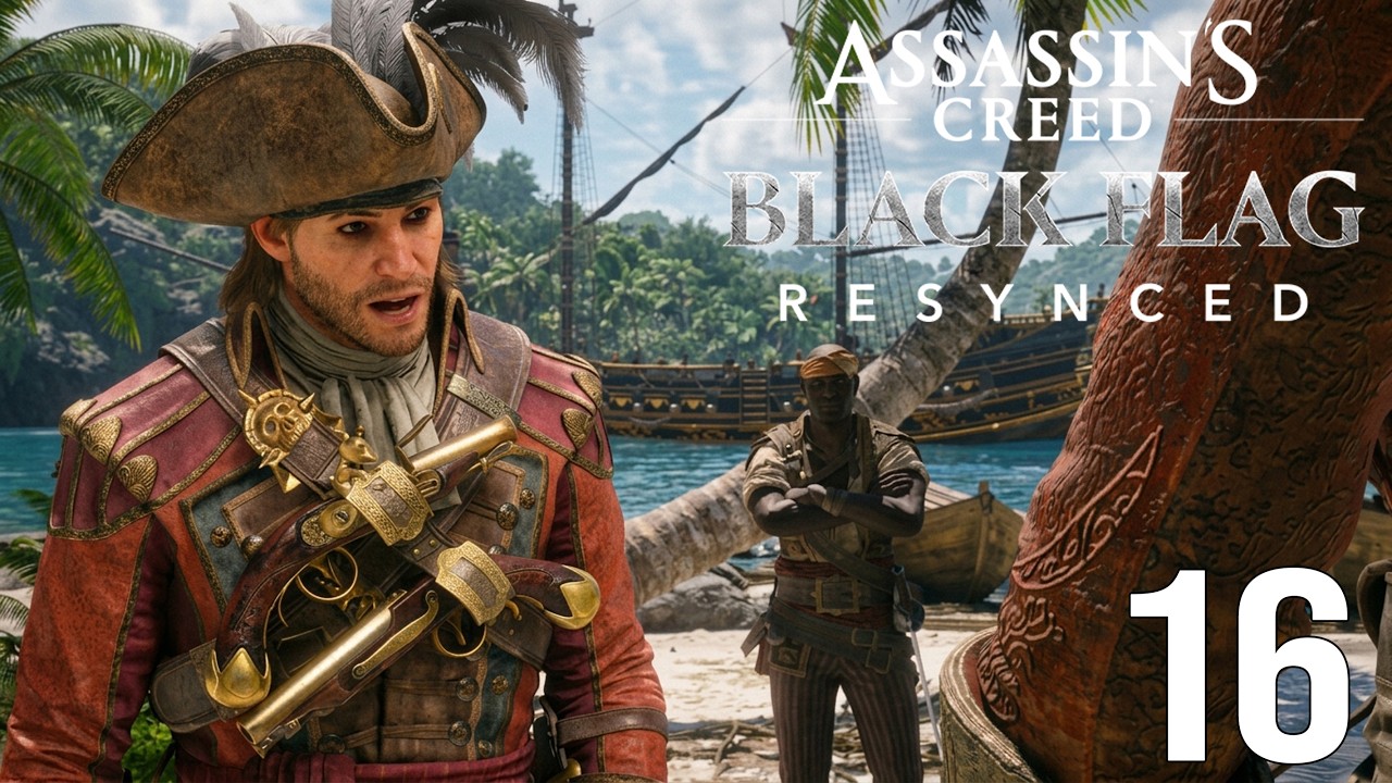 Assassin's Creed BLACK FLAG Resynced #16 Gameplay Deutsch - Maximus PIRATEN-Abenteuer