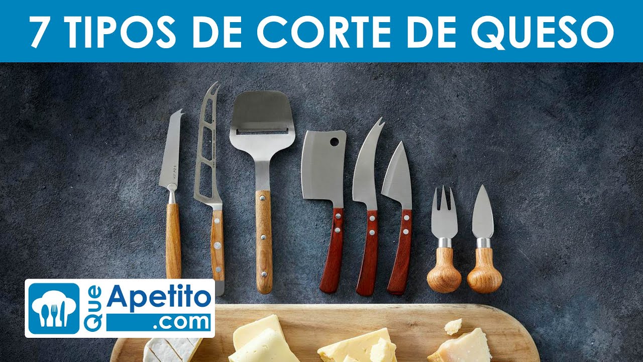 7 Tipos de CORTES DE QUESO 🧀​🔪​ | QueApetito