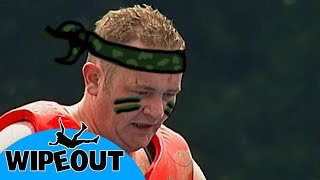 Meet Rambo...or should I say &quot;Ram-Joe&quot; 🏹 😅 | Total Wipeout Official | Clip