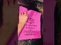 Non woven bag loop pink colour with black printing stock available custom size +923066064214