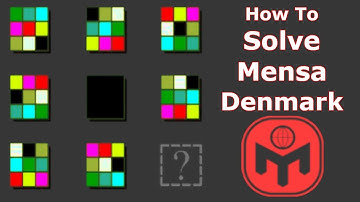 Solving The Mensa DENMARK IQ Test Puzzles (145+ IQ Answers)