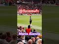 Marco Asensio walk to player tunnel after substitution - Manchester United V Aston Villa 25May2025