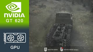 Spintires Mudrunner Gameplay NVIDIA GeForce GT 620 (1GB VRAM)