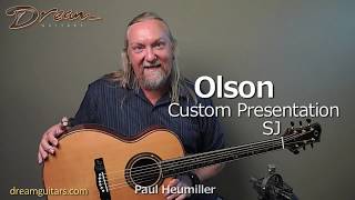 2001 Olson Custom Presentation SJ, Brazilian Rosewood & Sitka Spruce