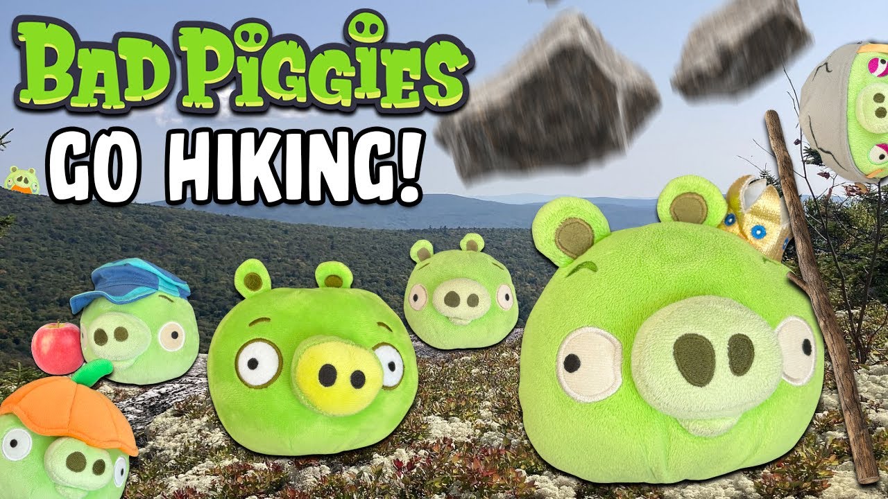 Плохие поросята отправляются в поход! - Плюшевые игрушки Angry Birds