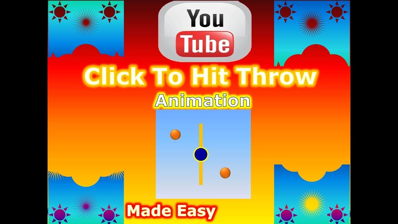 How to Make Hit Throw Balls Animation 2018 Motion Graphics PowerPoint
