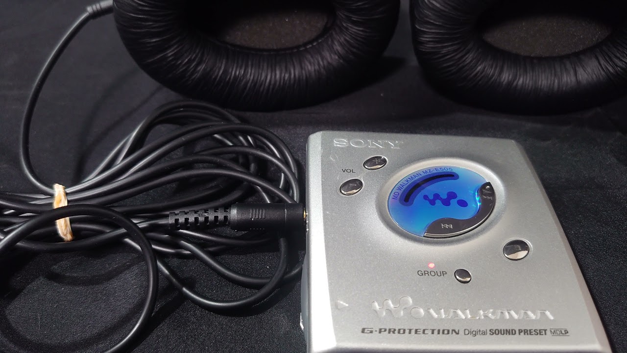 ポータブルMDプレーヤー】SONY MZ-E505 - YouTube