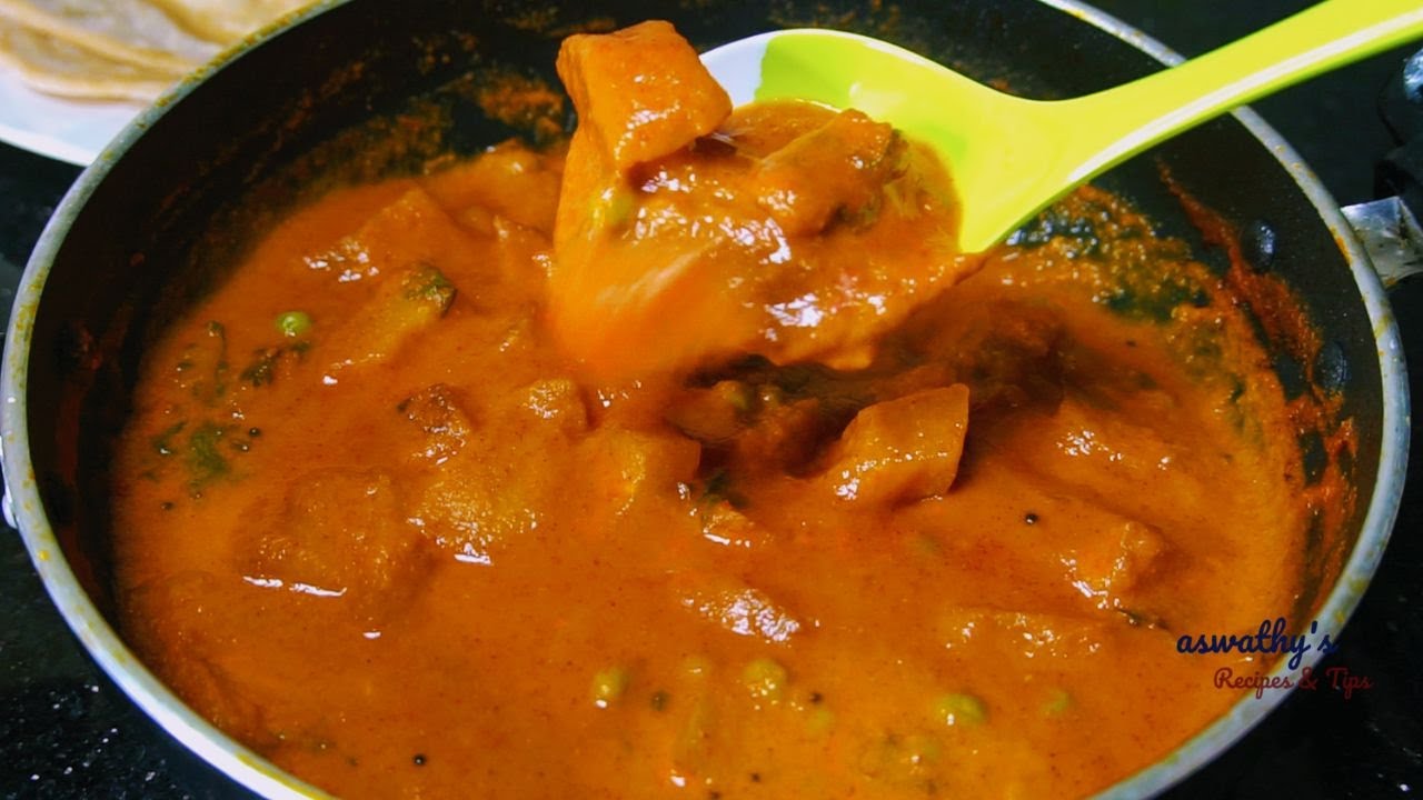 പച്ച പപ്പായ കൊണ്ട് ഇതുപോലെ കറി തയ്യാറാക്കൂ Raw Pappaya Green Peas