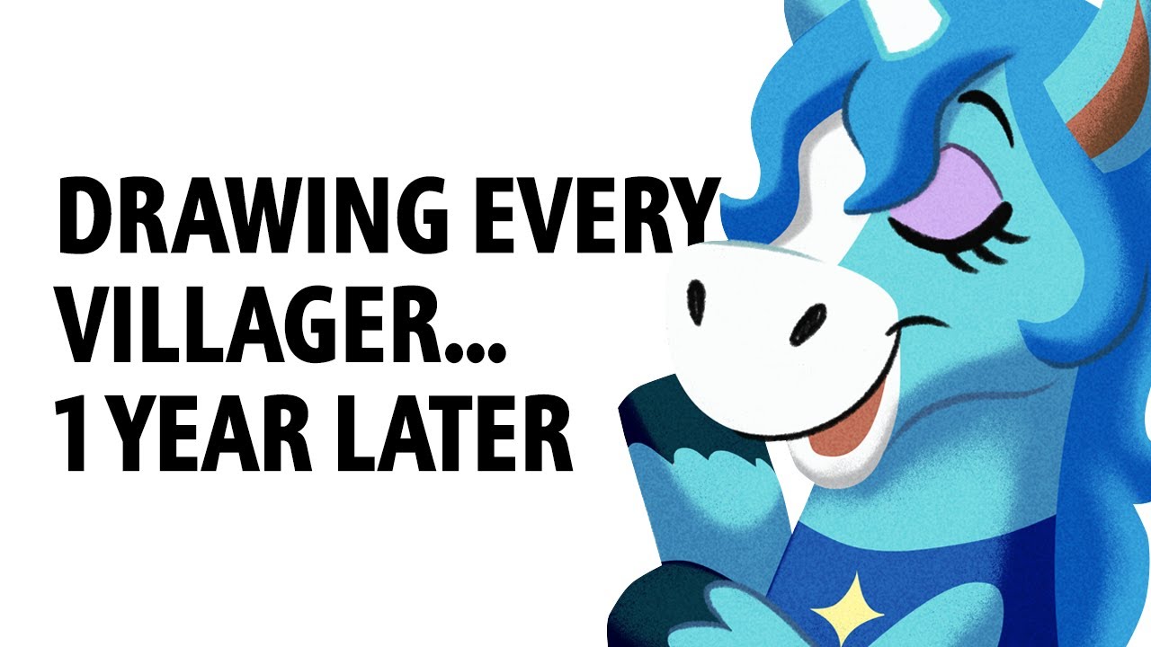 Did I really draw ALL of the villagers in Animal Crossing?