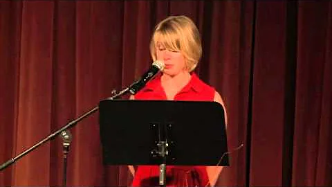 Jennifer York reading "I am Not My Mother"