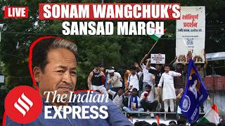 CJP Parliament March Live: Protestors Lathicharged At Sonam Wangchuk’s Sansad March | Delhi Protest