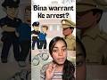 BINA WARRANT KE ARREST‼️ #legalknowledge #youtubeshorts #crime