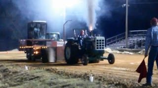 2015 Pioneer Days Eagleville TN Oliver 1950 Detroit 4-53 Fred Cyman