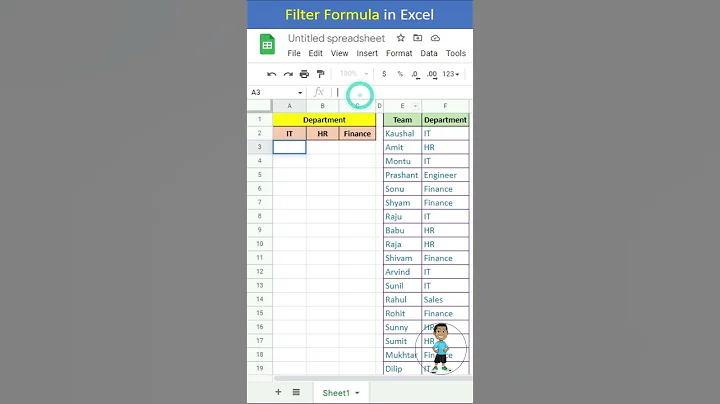 Excel Interview Question Advanced Filter Formula in Excel #excel #exceltips #exceltutorial #msexcel