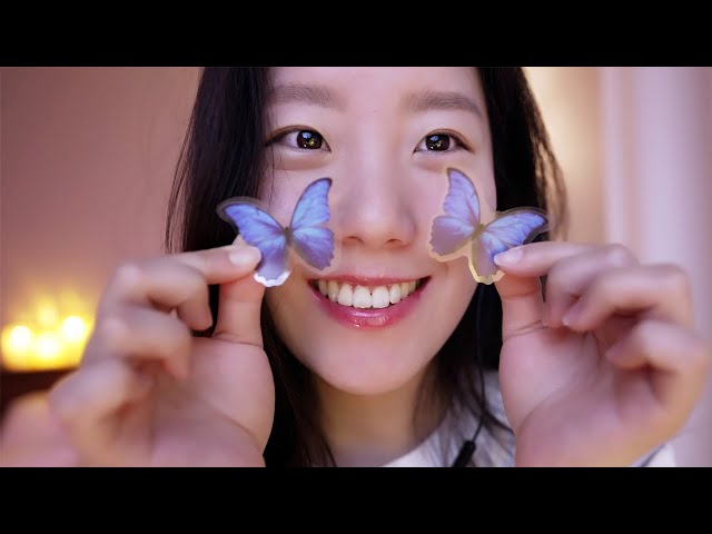 ASMR Gentle Triggers & Tingly Whisper 🦋 ( Subs ✔ )